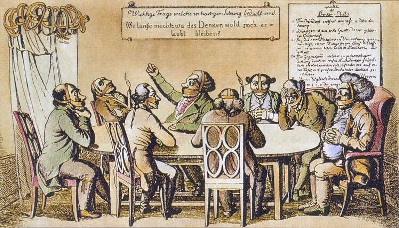 Der Denkerclub 1819 - (c) gemeinfrei